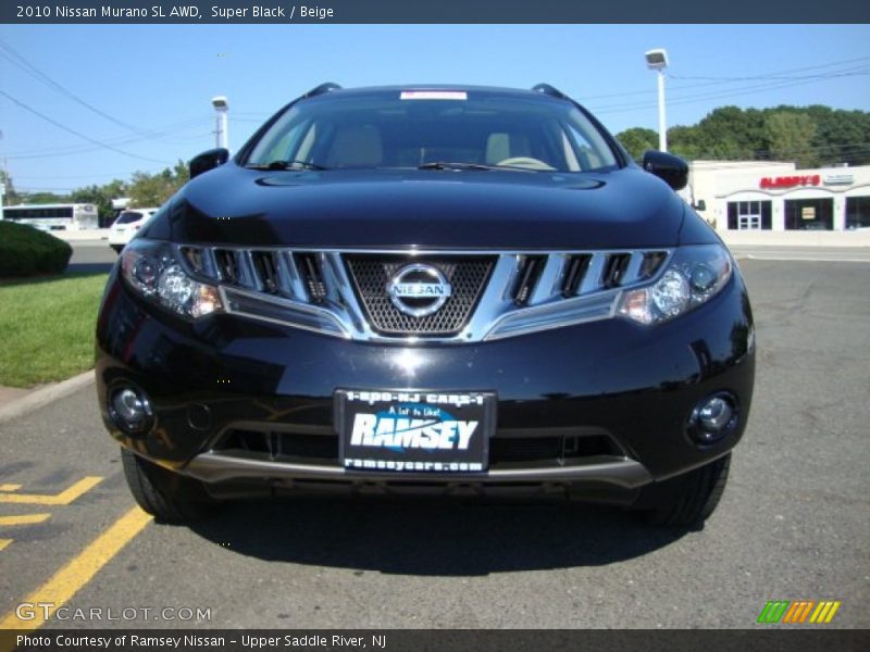 Super Black / Beige 2010 Nissan Murano SL AWD