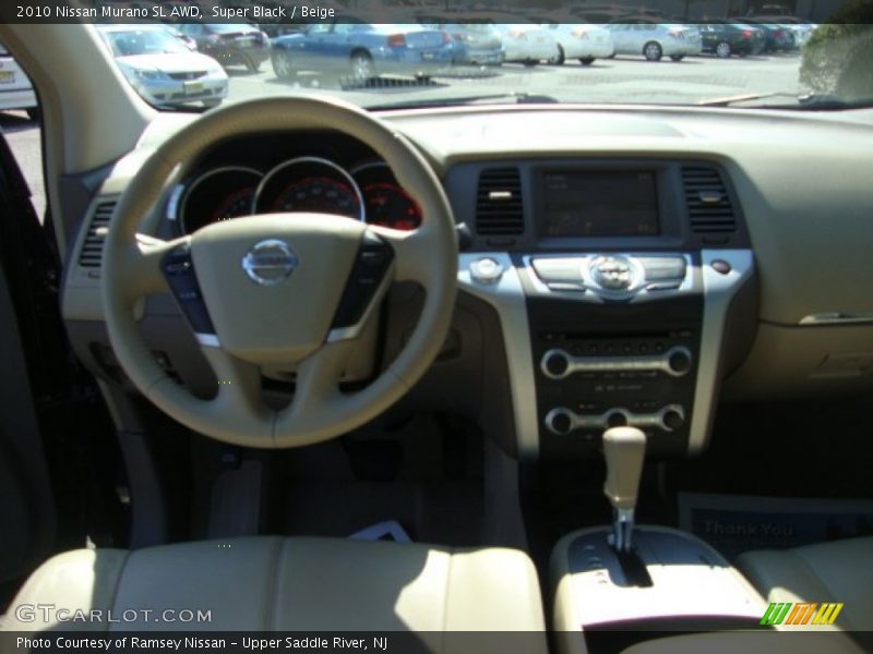 Super Black / Beige 2010 Nissan Murano SL AWD