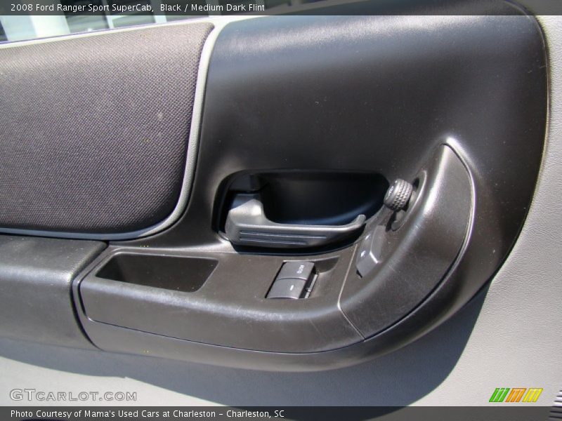 Black / Medium Dark Flint 2008 Ford Ranger Sport SuperCab