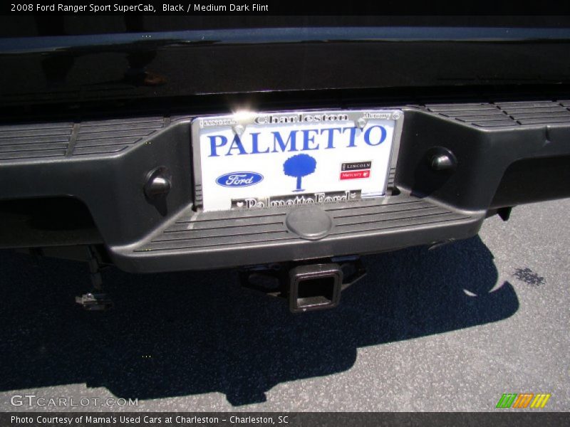 Black / Medium Dark Flint 2008 Ford Ranger Sport SuperCab