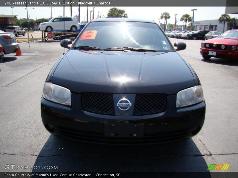 Blackout / Charcoal 2006 Nissan Sentra 1.8 S Special Edition
