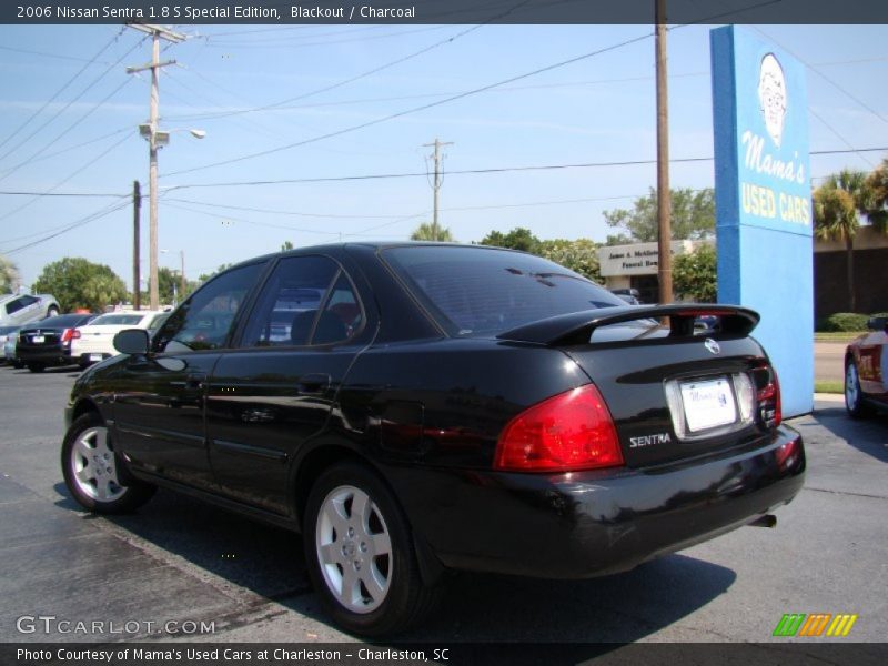 Blackout / Charcoal 2006 Nissan Sentra 1.8 S Special Edition