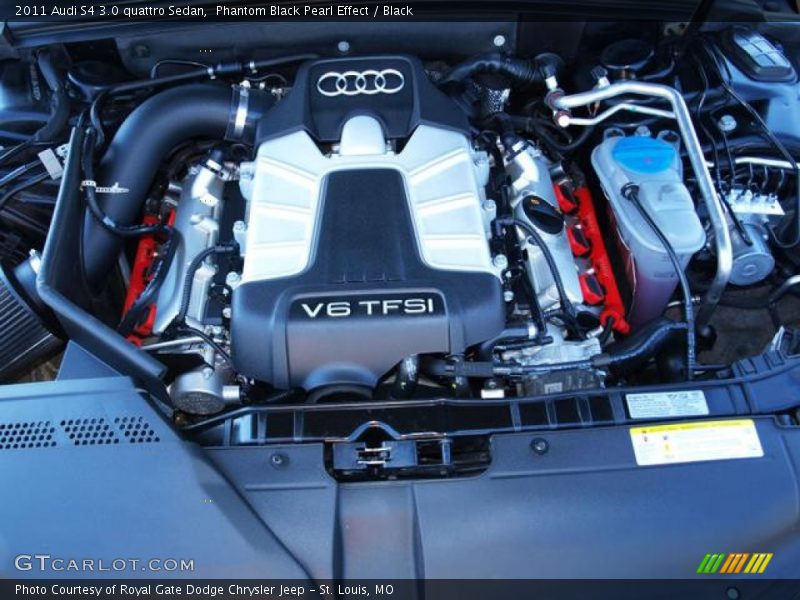  2011 S4 3.0 quattro Sedan Engine - 3.0 Liter Supercharged FSI DOHC 24-Valve VVT V6