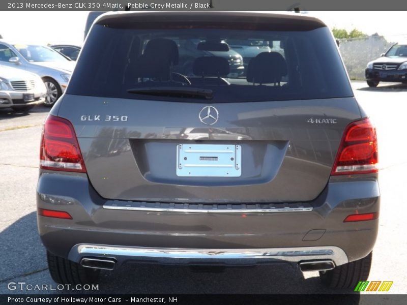 Pebble Grey Metallic / Black 2013 Mercedes-Benz GLK 350 4Matic