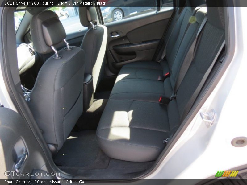 Bright Silver Metallic / Black 2011 Chrysler 200 Touring
