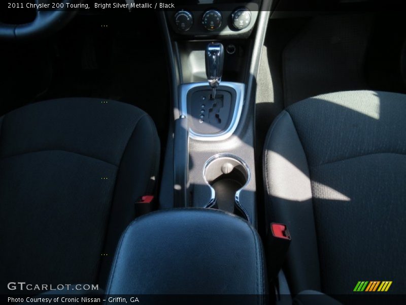 Bright Silver Metallic / Black 2011 Chrysler 200 Touring