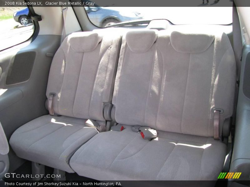 Glacier Blue Metallic / Gray 2008 Kia Sedona LX