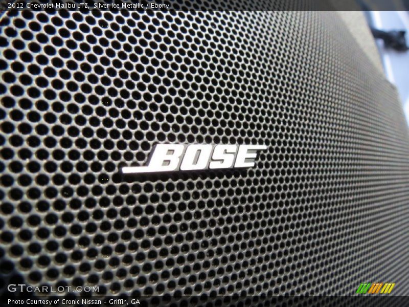 Silver Ice Metallic / Ebony 2012 Chevrolet Malibu LTZ