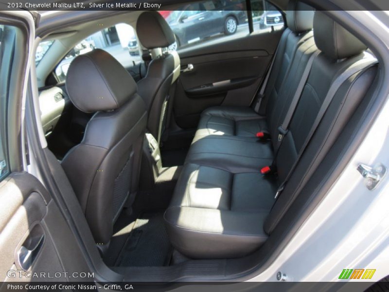 Silver Ice Metallic / Ebony 2012 Chevrolet Malibu LTZ