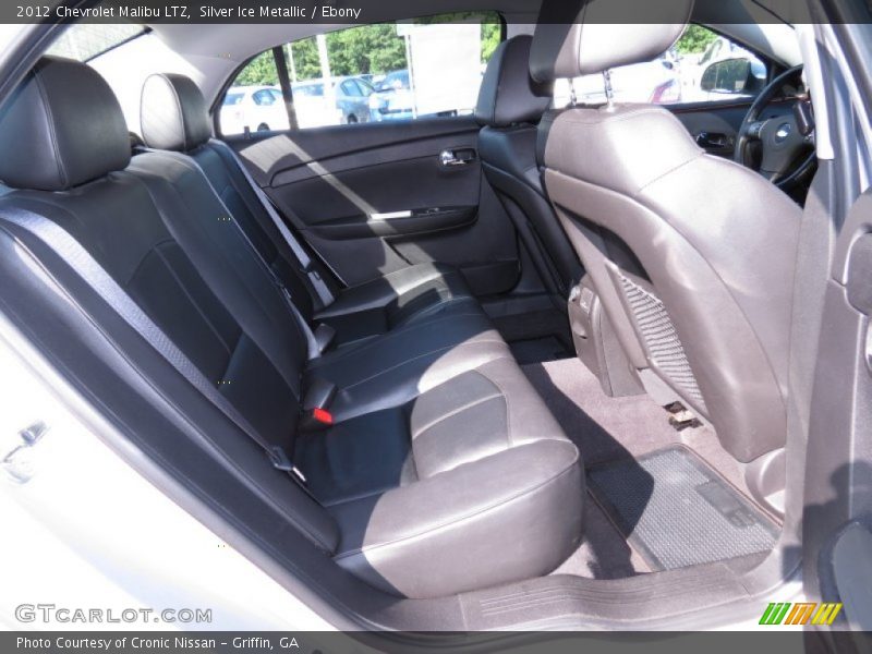 Silver Ice Metallic / Ebony 2012 Chevrolet Malibu LTZ