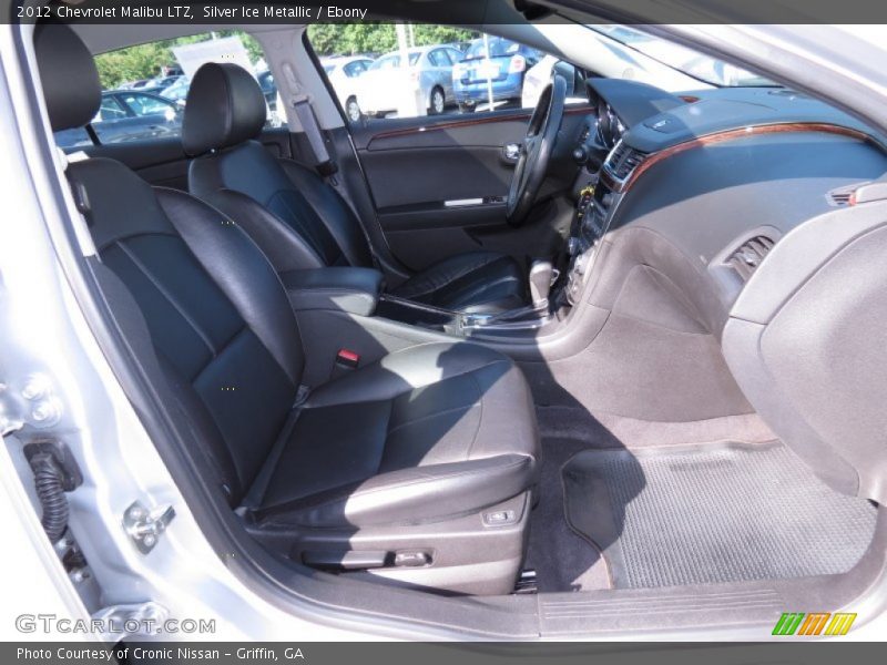Silver Ice Metallic / Ebony 2012 Chevrolet Malibu LTZ