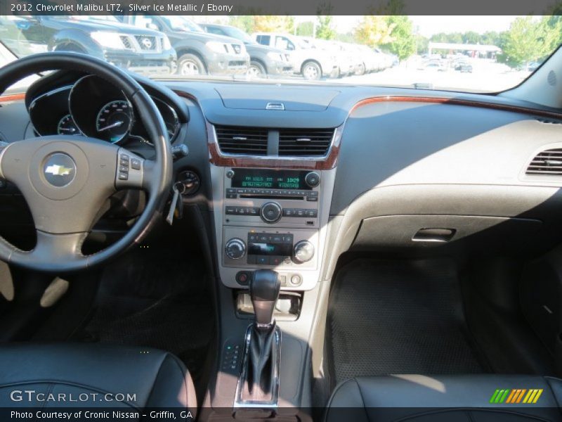 Silver Ice Metallic / Ebony 2012 Chevrolet Malibu LTZ