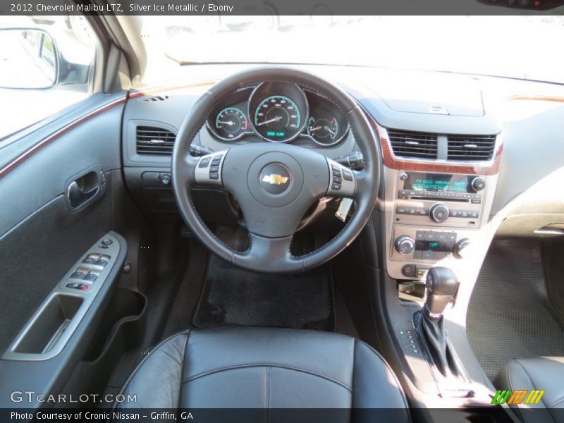 Silver Ice Metallic / Ebony 2012 Chevrolet Malibu LTZ