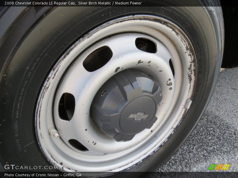Silver Birch Metallic / Medium Pewter 2008 Chevrolet Colorado LS Regular Cab