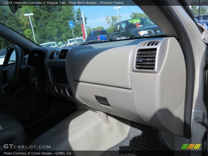 Silver Birch Metallic / Medium Pewter 2008 Chevrolet Colorado LS Regular Cab