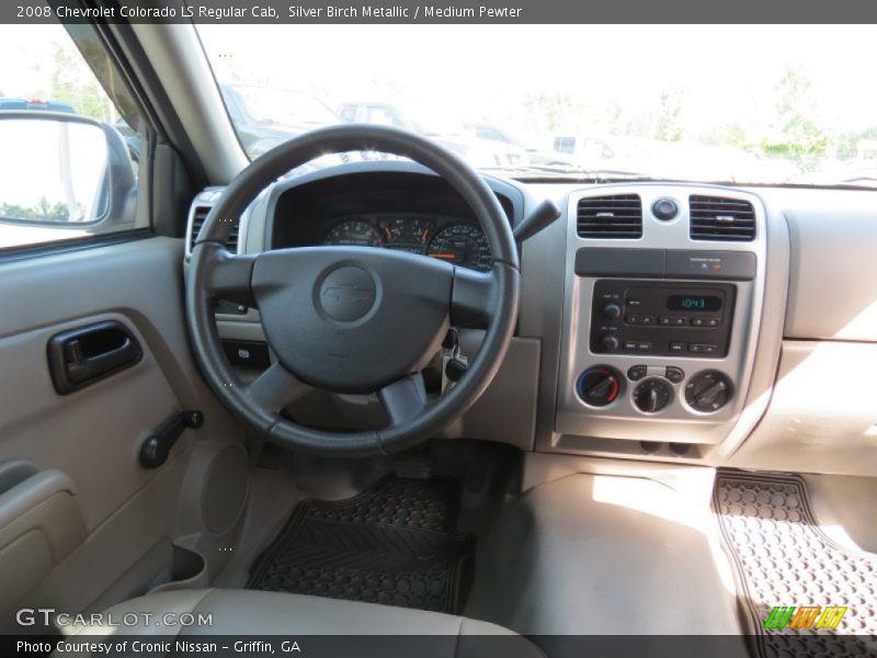 Silver Birch Metallic / Medium Pewter 2008 Chevrolet Colorado LS Regular Cab