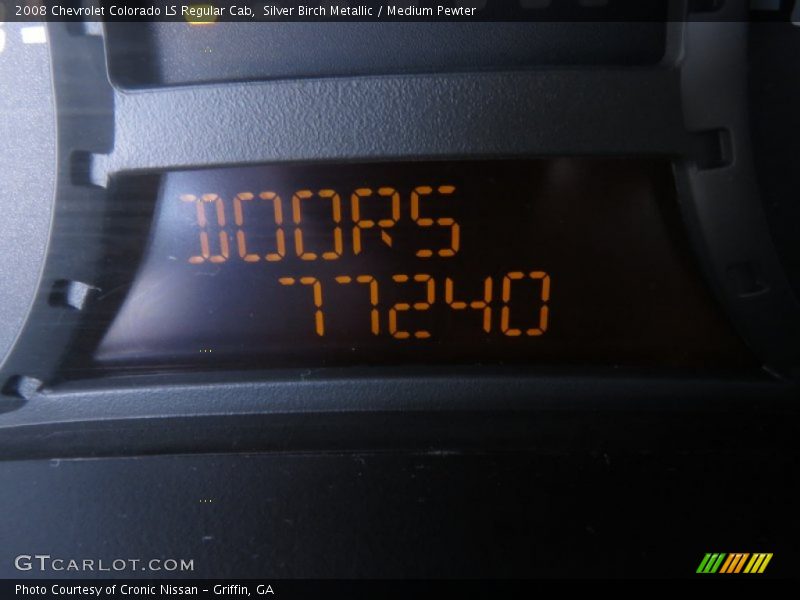 Silver Birch Metallic / Medium Pewter 2008 Chevrolet Colorado LS Regular Cab