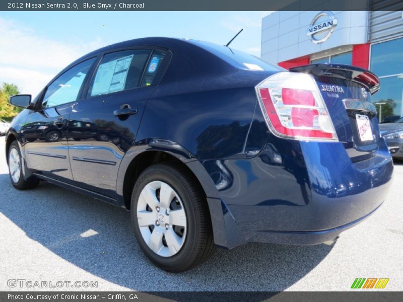 Blue Onyx / Charcoal 2012 Nissan Sentra 2.0