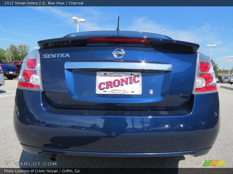 Blue Onyx / Charcoal 2012 Nissan Sentra 2.0