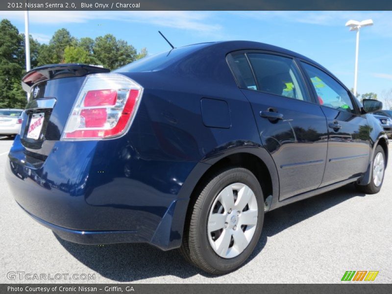 Blue Onyx / Charcoal 2012 Nissan Sentra 2.0