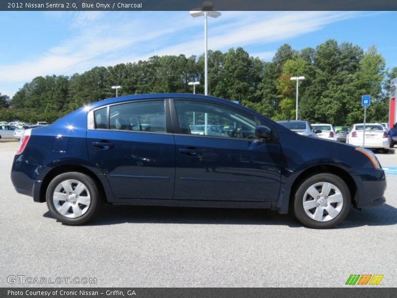 Blue Onyx / Charcoal 2012 Nissan Sentra 2.0