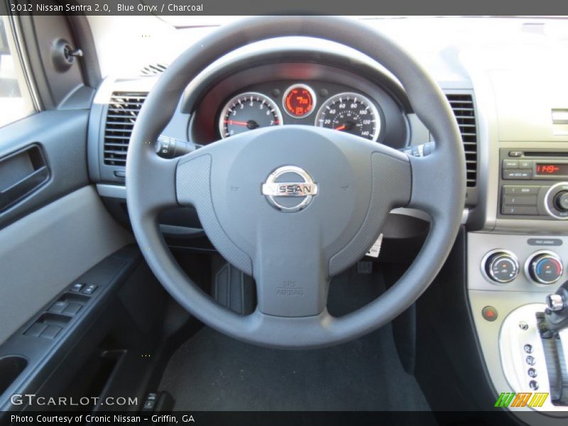 Blue Onyx / Charcoal 2012 Nissan Sentra 2.0