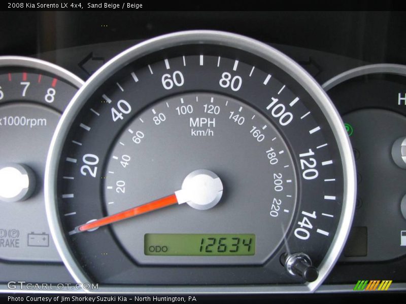 Sand Beige / Beige 2008 Kia Sorento LX 4x4