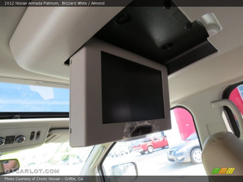 Blizzard White / Almond 2012 Nissan Armada Platinum