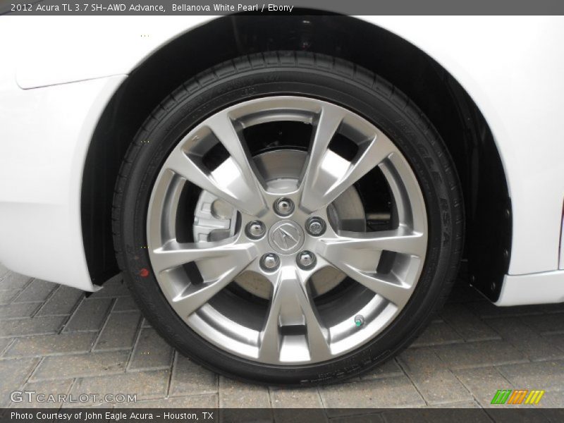 Bellanova White Pearl / Ebony 2012 Acura TL 3.7 SH-AWD Advance