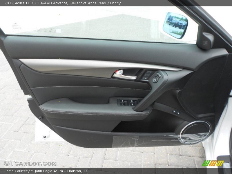 Bellanova White Pearl / Ebony 2012 Acura TL 3.7 SH-AWD Advance