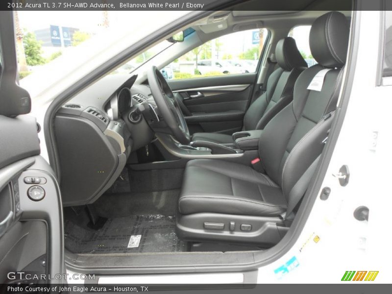Bellanova White Pearl / Ebony 2012 Acura TL 3.7 SH-AWD Advance