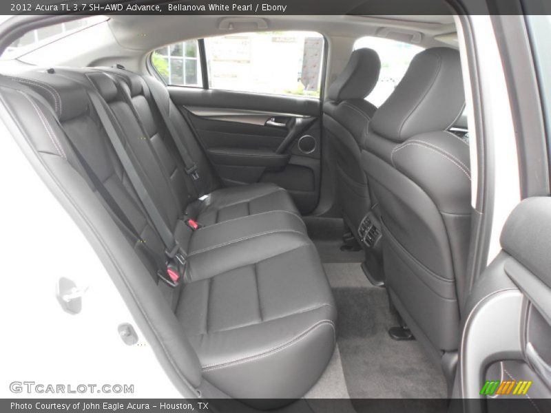 Bellanova White Pearl / Ebony 2012 Acura TL 3.7 SH-AWD Advance