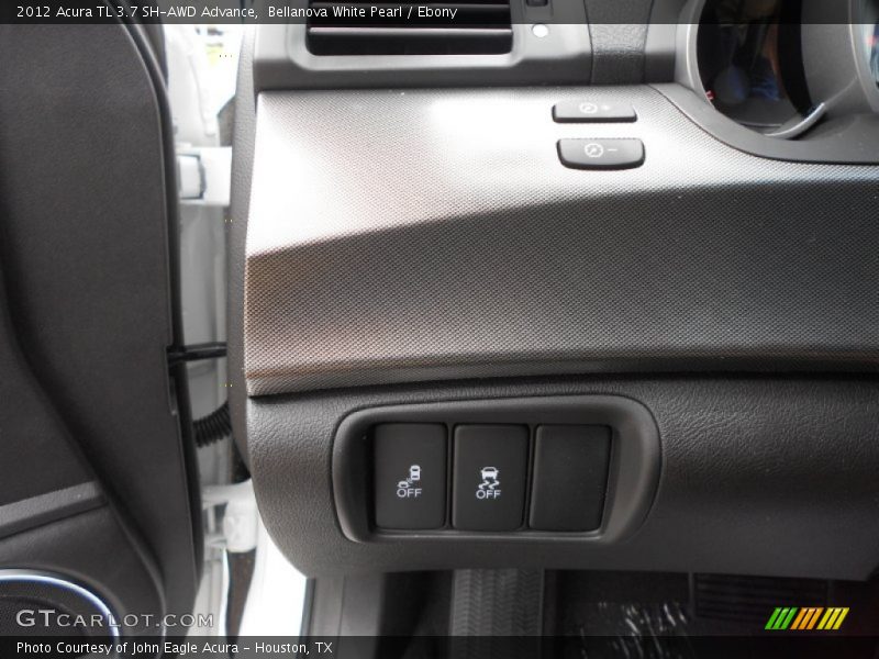Bellanova White Pearl / Ebony 2012 Acura TL 3.7 SH-AWD Advance
