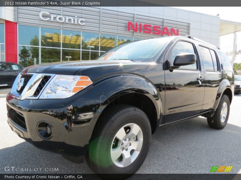 Super Black / Graphite 2012 Nissan Pathfinder S 4x4