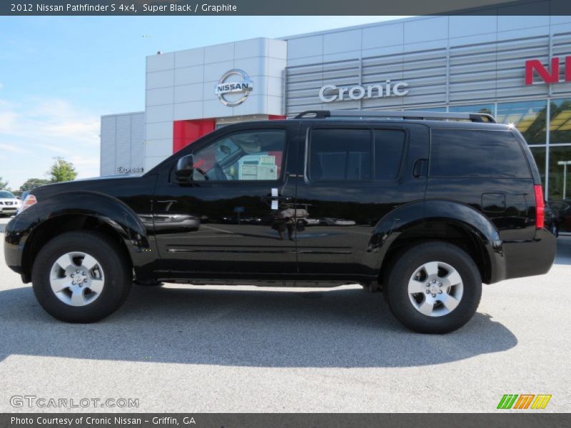 Super Black / Graphite 2012 Nissan Pathfinder S 4x4