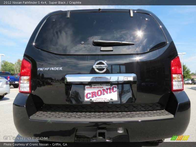 Super Black / Graphite 2012 Nissan Pathfinder S 4x4