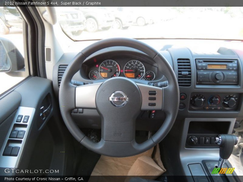 Super Black / Graphite 2012 Nissan Pathfinder S 4x4