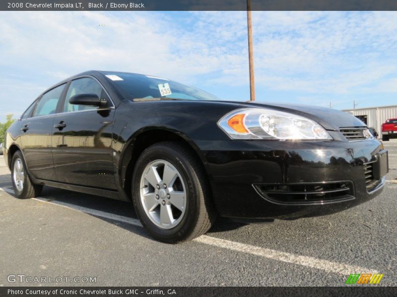 Black / Ebony Black 2008 Chevrolet Impala LT
