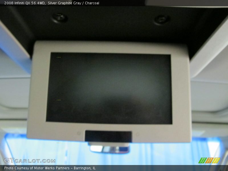 Silver Graphite Gray / Charcoal 2008 Infiniti QX 56 4WD