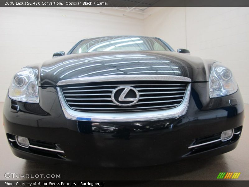 Obsidian Black / Camel 2008 Lexus SC 430 Convertible