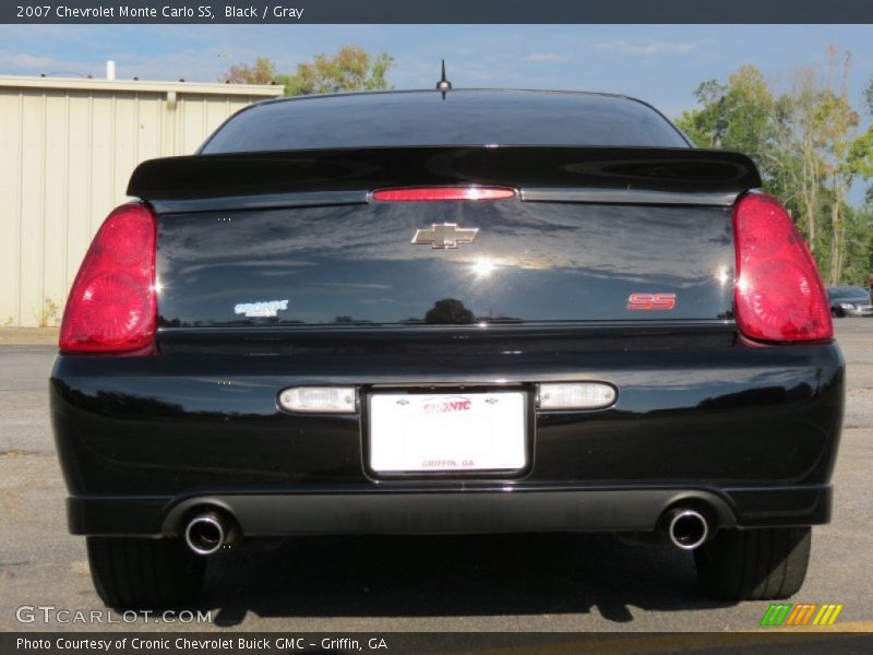 Black / Gray 2007 Chevrolet Monte Carlo SS