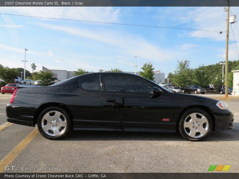 Black / Gray 2007 Chevrolet Monte Carlo SS