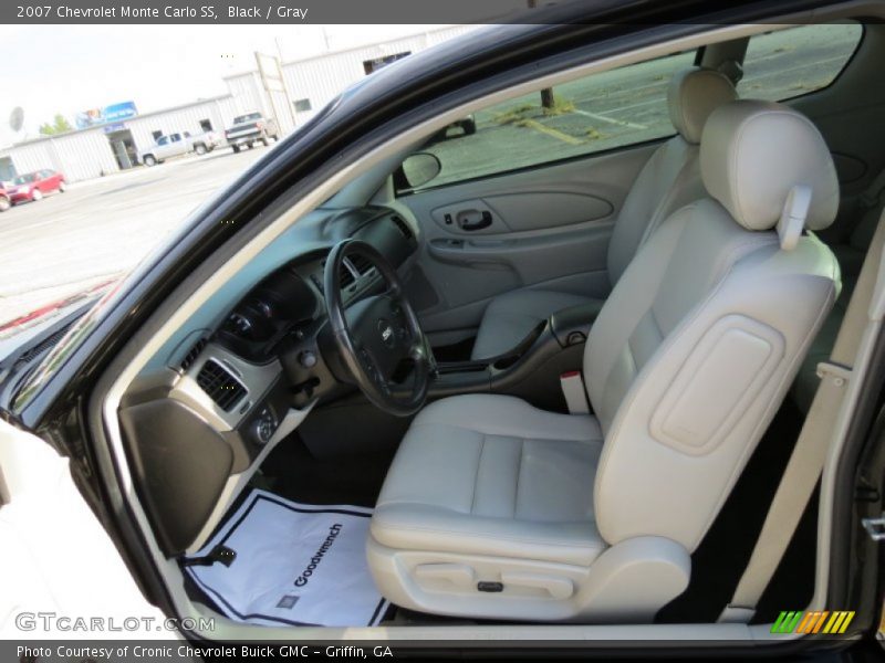 Black / Gray 2007 Chevrolet Monte Carlo SS
