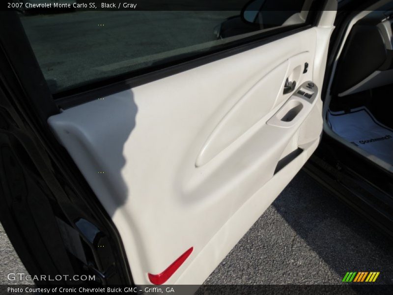 Black / Gray 2007 Chevrolet Monte Carlo SS