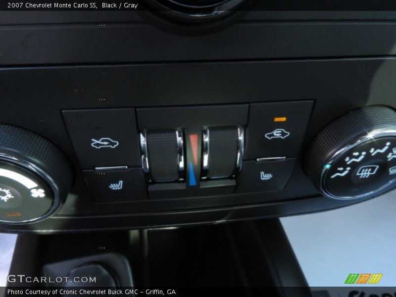 Black / Gray 2007 Chevrolet Monte Carlo SS