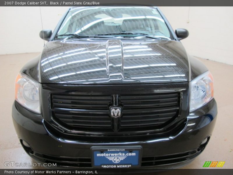 Black / Pastel Slate Gray/Blue 2007 Dodge Caliber SXT