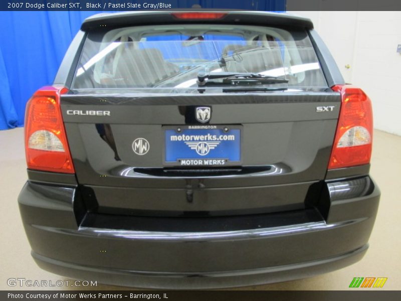 Black / Pastel Slate Gray/Blue 2007 Dodge Caliber SXT