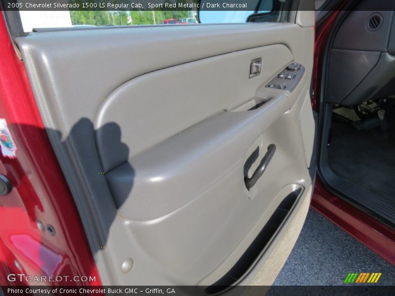 Sport Red Metallic / Dark Charcoal 2005 Chevrolet Silverado 1500 LS Regular Cab