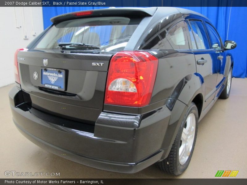 Black / Pastel Slate Gray/Blue 2007 Dodge Caliber SXT