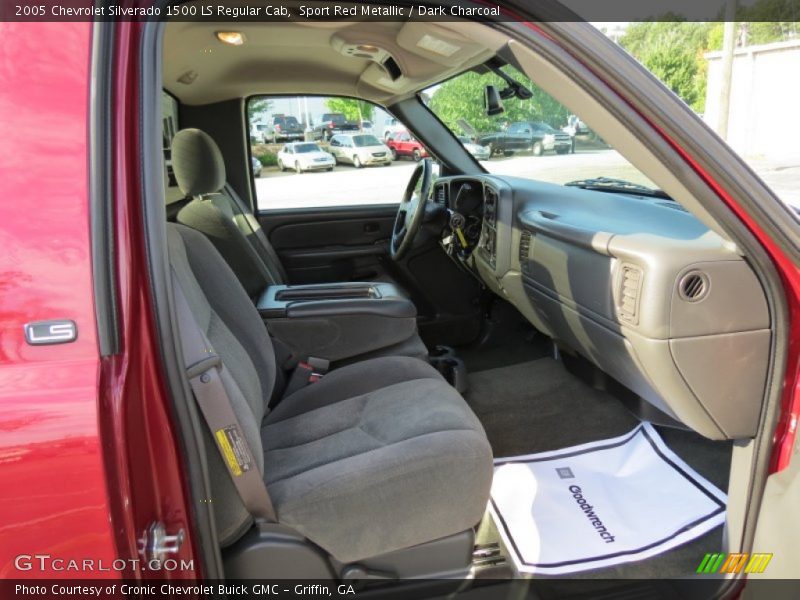 Sport Red Metallic / Dark Charcoal 2005 Chevrolet Silverado 1500 LS Regular Cab
